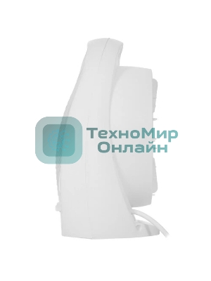 Тепловентилятор MTX FHS-2000, белый, 1000/2000 Вт, 25 м2, термостат