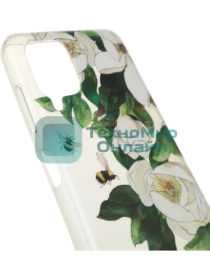 Чехол (клип-кейс) Gresso Air, для Samsung Galaxy A12, прозрачный/рисунок gr17aaae9260