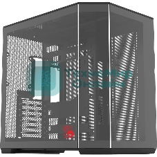 Компьютерный корпус Bloody BD-CC109 черный без БП ATX 10x120мм 2xUSB3.0 audio