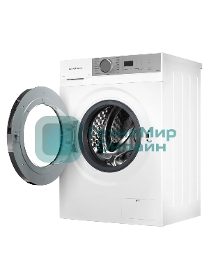 Стиральная машина Kuppersberg WM 480 W, отдельностоящая, 8 кг, 15 программ, 1400 об/мин, пар, дозагрузка белья, отложенный старт, предварительная стирка, LED дисплей, энергоэффективность А+++, белый