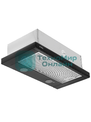 Встраиваемая вытяжка Korting KHP 6617 GN черный/черный