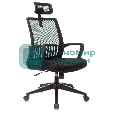 Кресло Бюрократ MC-201-H черный, сетка