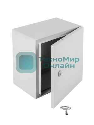 Монтажные шкафы, стойки Elbox Электротех. распред. шкаф IP66 навесной (В400xШ400xГ210) EMW c одной дверью (EMW-400.400.210-1-IP66)