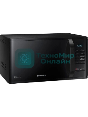 Микроволновая печь Samsung MS23K3513AK черный, 23 л, 800 Вт, переключатели - кнопки