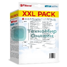 Комплект пылесборников Filtero SIE 01 XXL PACK Экстра, пятислойные, 8 шт., для пылесосов Bosch, SIEMENS, CONTI, KARCHER, SHIVAKI, Ufesa