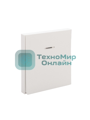 Выключатель Kranz STRONG 1 кл проходной (переключатель) с подсветкой 10А с/у жемчуг