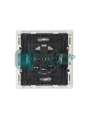 Розетка СП FORTE&PIANO FP216 16А с заземл. без защ. шторок винт. крепл. белый IEK FP-R11-16-K01