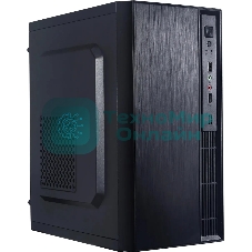 Компьютерный корпус Accord ENTRY ACC-241 черный без БП mATX 2xUSB 2.0 audio