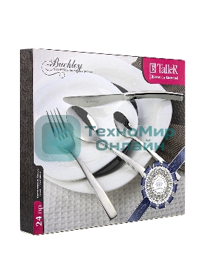 Набор стол. приборов TalleR TR-21631 .24 предмета. Изготовлены из высококачественной нержавеющей стали