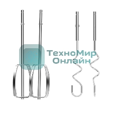 Миксер BQ MX421 черный. Мощность:150 Вт, 5 скоростей работы, скорость вращения до 1400 об,мин