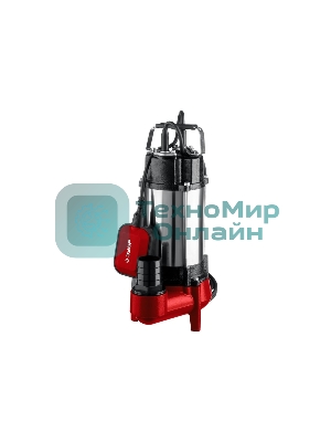 Насос ЗУБР НПФ-450-Р фекальный с режущим механизмом, 450 Вт