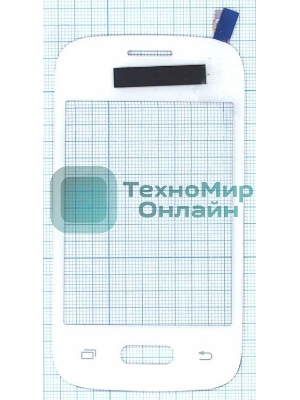 Сенсорное стекло (тачскрин) для Samsung Galaxy Pocket 2 SM-G110, белое