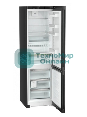 Холодильник Liebherr CNBDC 573I-22 001 черная нержавеющая сталь двухкамерный 266/94л морозилка снизу