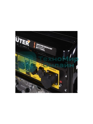 Электрогенератор бензиновый Huter DY11000L, 9 кВт, 91 дБ, 84.7 кг