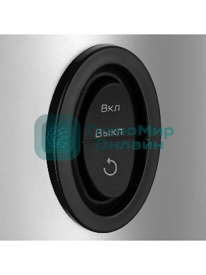 Соковыжималка Kitfort КТ-1162 чёрный, шнековая вертикальная, 150 Вт, 1000 мл, электронное, реверс