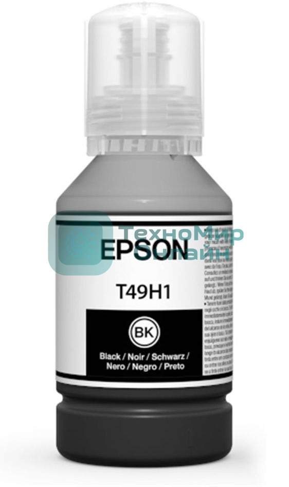 Чернила Epson T49H1 (C13T49H10N) черный (140 мл) для Epson SureColor SC-T3100X