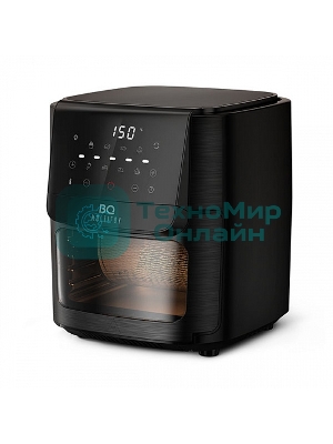 Аэрогриль BQ GR2009 белый, 1800 Вт, 12 л, сенсор, 8 программ