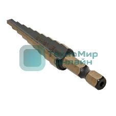 Сверло ступенчатое ST-4-12/1 HSS (9 ступ.)