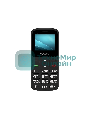Мобильный телефон Maxvi B100i черный
