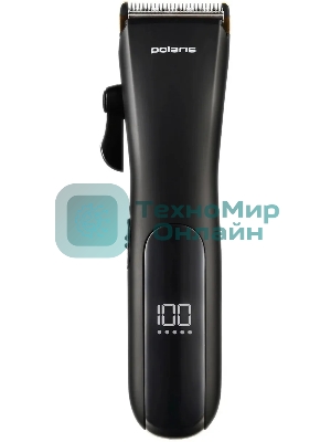 Машинка для стрижки Polaris PHC 2500 черный 3Вт (насадок в компл: 6шт)