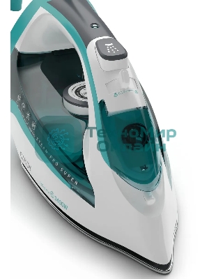 Утюг Candy CI-103 бирюзовый, 2400 Вт, 50 г/мин, 160 г/мин, 370 мл