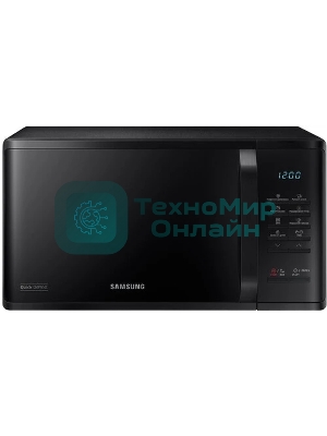 Микроволновая печь Samsung MS23K3513AK черный, 23 л, 800 Вт, переключатели - кнопки
