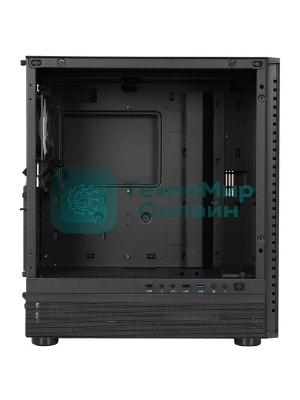 Компьютерный корпус PCCooler IE200 BK, Tempered Glass Full Tower, черный, TG, SPCC, 1x120мм ARGb E-ATX, ATX, mATX, mITX 180/380/220мм 4x2.5