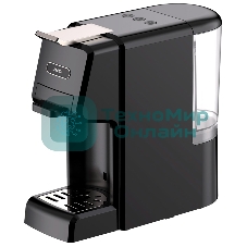 Кофеварка капсульная JVC JK-CF45 черный, исп. кофе - капсулы Nespresso, Dolce Gusto/молотый, 0.6 л, 1350 Вт, 19 бар