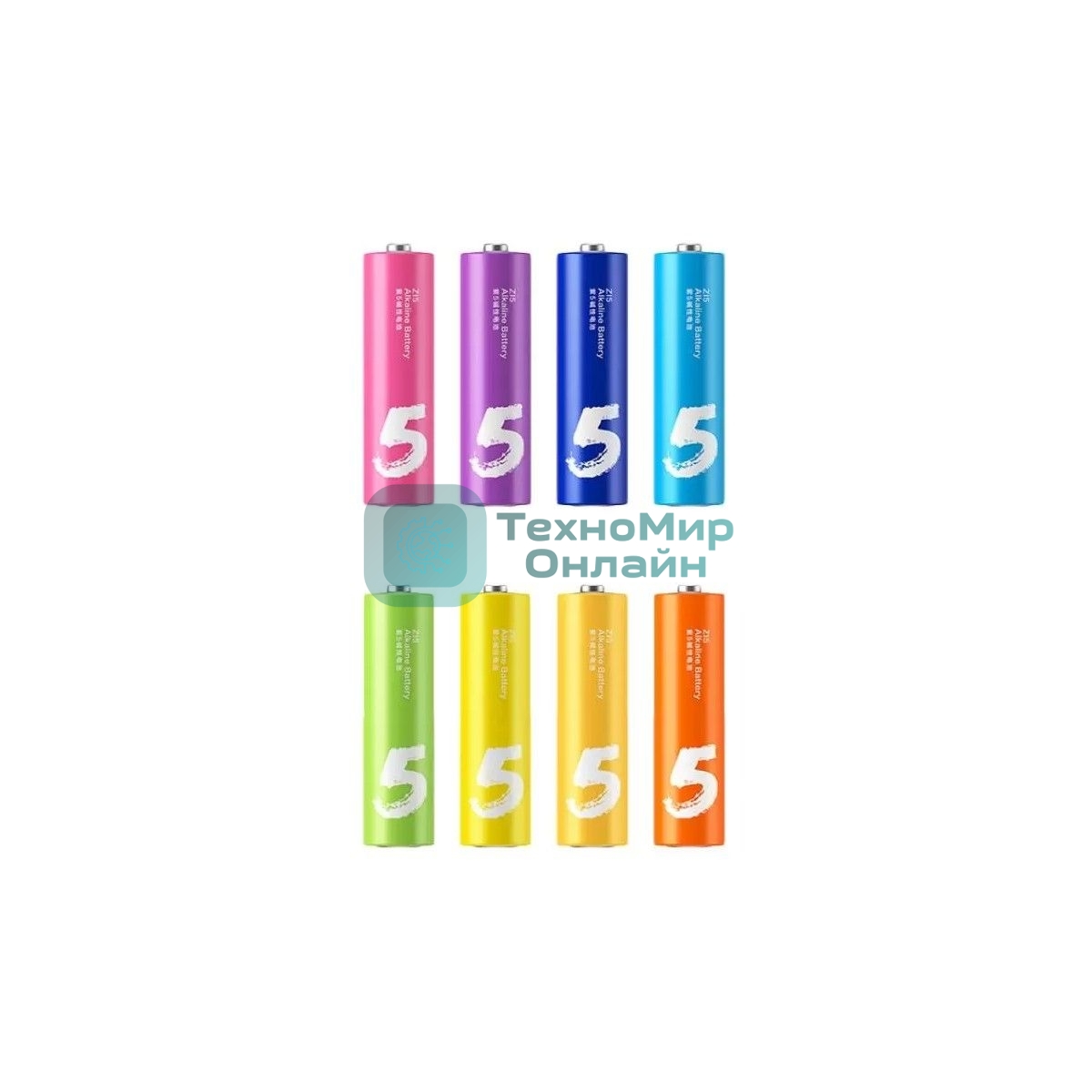 Батарея CUKTECH high-performance rainbow alkaline 8 pellet