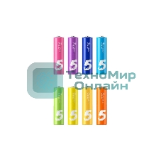 Батарея CUKTECH high-performance rainbow alkaline 8 pellet