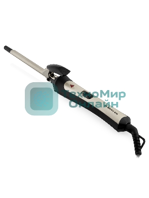 Щипцы для завивки волос BRAYER BR3203 бежевый/черный, 9 мм, 210 °C, 1 режим