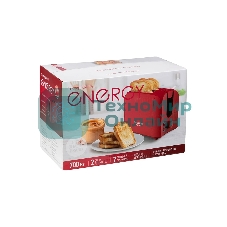 Тостер ENERGY EN-261 красный (106191)