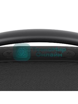 Колонка портативная Ural Молния Тренд черный 180W 1.1 BT/3.5Jack/USB-C 10м 4500mAh (без.бат)