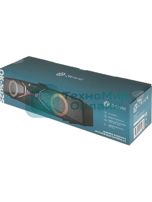 Саундбар Оклик OK-502S 2.0 6Вт черный