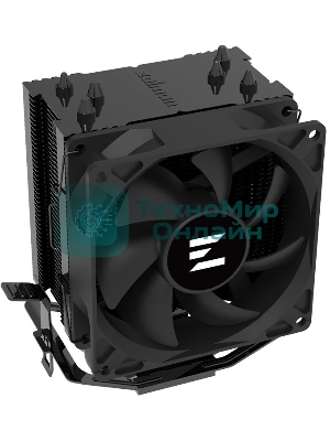 Кулер ZALMAN CNPS4X BLACK, 92мм FAN, 3 HEAT PIPES, 4-PIN PWM, 800-2000 RPM, 29DBA, HYDRO BEARING, LGA1700/1200/115x, AM5/AM4/AM3