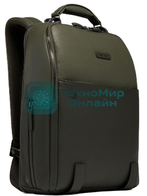 Рюкзак мужской Piquadro Modus CA4818MOS/VEVE оливковый кожа