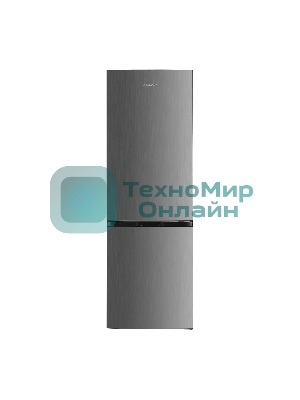 Холодильник Willmark RFN-421NFX нержавеющая сталь двухкамерный 210/76 л морозилка снизу, No Frost