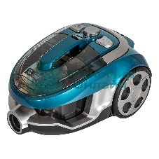 Пылесос JVC JH-VC401 бирюзовый/серый, 320/1800 Вт, уборка сухая, пылесборник контейнер 2,5 л.