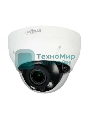 Камера видеонаблюдения аналоговая Dahua DH-HAC-D3A21P-Z 2.7-12мм HD-CVI HD-TVI корп.:белый