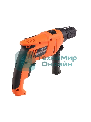 Дрель электрическая ударная PATRIOT FD 770HL, 770Вт, 2800об/мин, 44800уд/мин, макс. диаметр сверления 13мм, быстрозажимной патрон