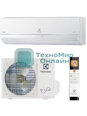 Наружный блок сплит-системы Electrolux EACS/I-18HVI/N8_21Y/out инвертор, 18000 BTU, 50 м², охлаждение, обогрев, осушение