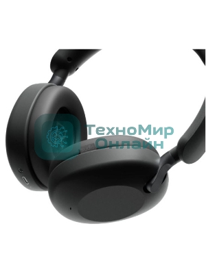 Беспроводные/проводные наушники Sudio K2 Pro черный, накладные, Bluetooth + проводной, активное шумоподавление, быстрая зарядка