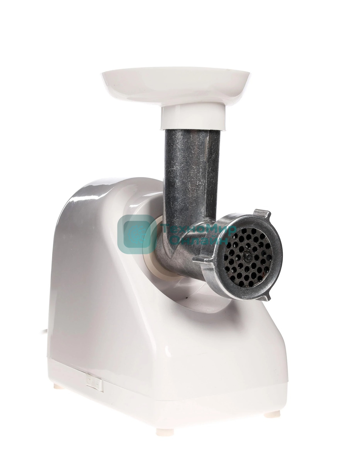 Мясорубка электрическая Белвар КЭМ-36/220-4-30 белый, 1000 Вт, 0.6 кг/мин, реверс, защита от перегрузки, насадки - 5
