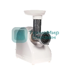 Мясорубка электрическая Белвар КЭМ-36/220-4-30 белый, 1000 Вт, 0.6 кг/мин, реверс, защита от перегрузки, насадки - 5