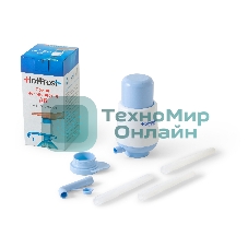 Помпа для 19л бутыли Hotfrost A6 механический, голубой/белый
