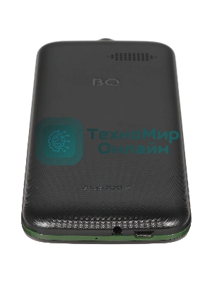 Мобильный телефон BQ 3590 Step XXL+ черный/зеленый