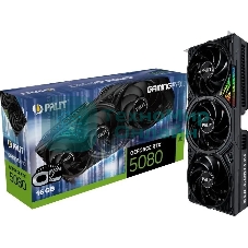 Видеокарта Palit PA-RTX 5080 GAMINGPRO OC 16Gb GeForce RTX 5080 16Gb 256bit GDDR7 2295/30000 HDMIx1 DPx3 HDCP Ret PCI-E PA-RTX 5080