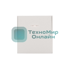 Выключатель Kranz STRONG 1 кл проходной (переключатель) с подсветкой 10А с/у жемчуг