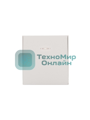 Выключатель Kranz STRONG 1 кл проходной (переключатель) с подсветкой 10А с/у жемчуг