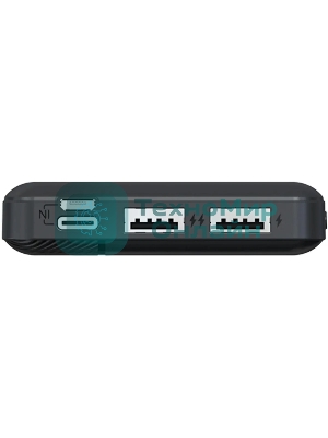 Портативный аккумулятор Buro BP10A 10000mAh 10W 2A 2xUSB-A черный